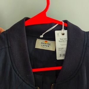 York Quilted Bomber Jacket